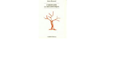 L’Ordinaire, la métaphysique
