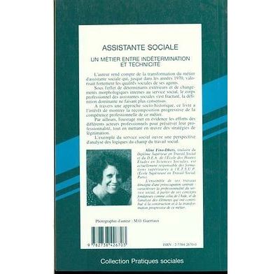Assistante soc.un metier entre indetermination et technicite