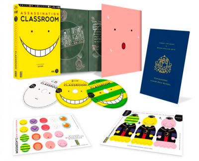 Assassination classroom : 2 dvd + 1 bd vol 1