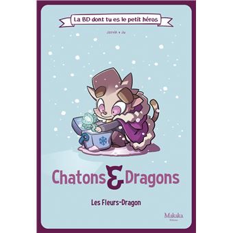 Chatons et dragons Les Fleurs-Dragon