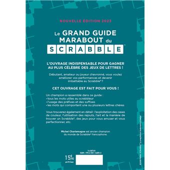Le grand guide Marabout du Scrabble
