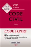 Code Dalloz Expert. Code civil 2024