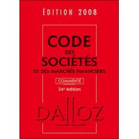 Code des sociétés et des marchés financiers 2008