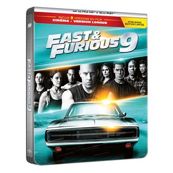 Derniers achats en DVD/Blu-ray - Page 15 Fast-And-Furious-9-Edition-Limitee-Steelbook-Blu-ray-4K-Ultra-HD