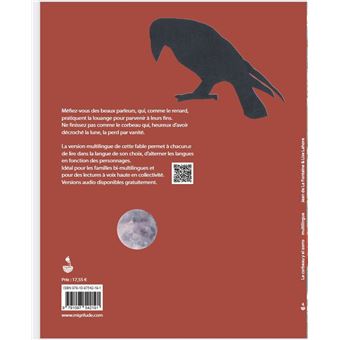 Le corbeau y el zorro Fable mutilingue