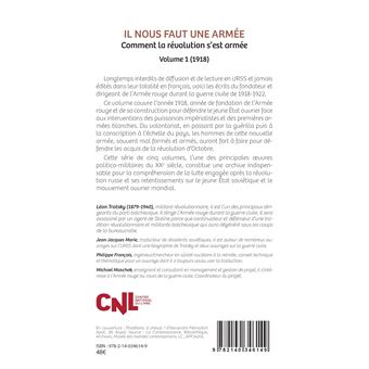 Il nous faut une armée