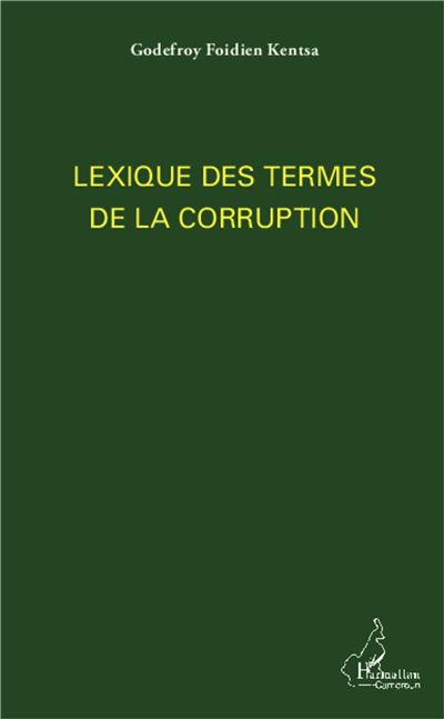 Lexique des termes de la corruption