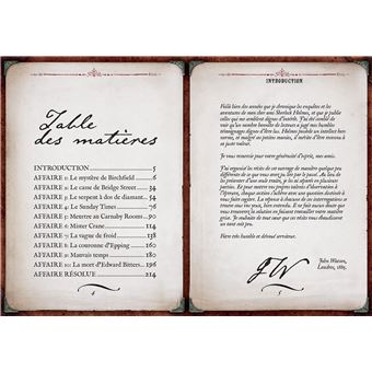 Le Carnet d'enquêtes de Sherlock Holmes