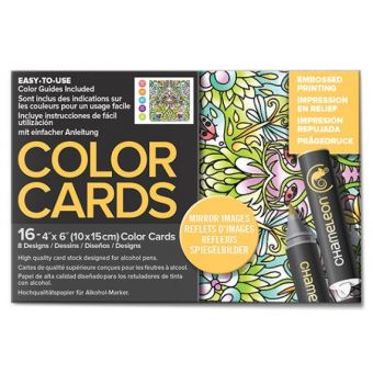 Cartes de coloriage Chameleon Thème Reflets d'images