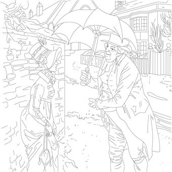 Coloriage Jane Austen