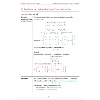 Mathématiques Expertes