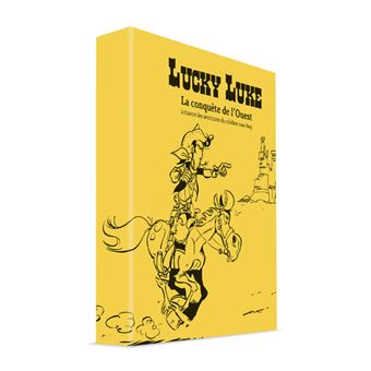 Coffret Lucky Luke - La conquête de l'Ouest à travers les aventures du célèbre cow-boy