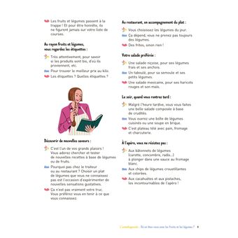 Plus de fruits et de légumes, c'est la santé !