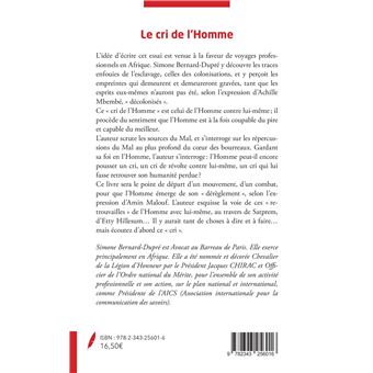 Le cri de l 'homme