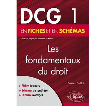 DCG 1 - Les fondamentaux du droit en fiches et en schémas