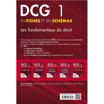 DCG 1 - Les fondamentaux du droit en fiches et en schémas