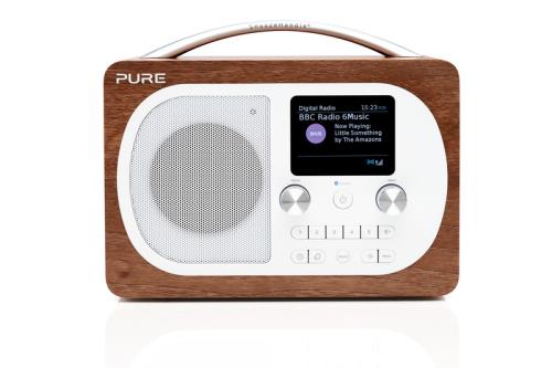 Radio Pure Evoke H4 Noyer