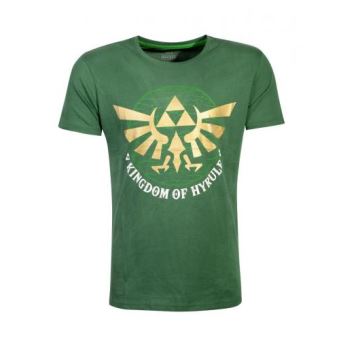 Tee-Shirt Zelda Le Royaume d'Hyrule Homme Taille L