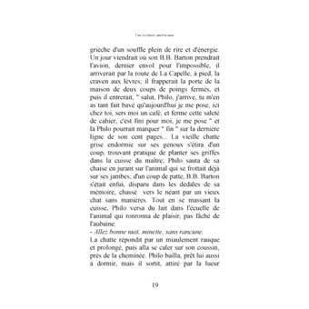 Une Ecriture Américaine