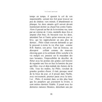 Une Ecriture Américaine