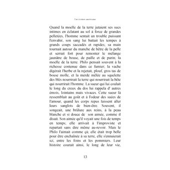 Une Ecriture Américaine
