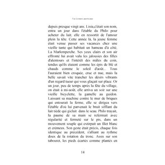 Une Ecriture Américaine