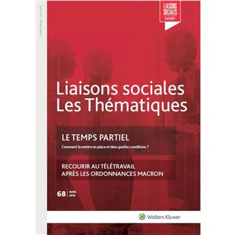 Le temps partiel - 68 Avril 2019