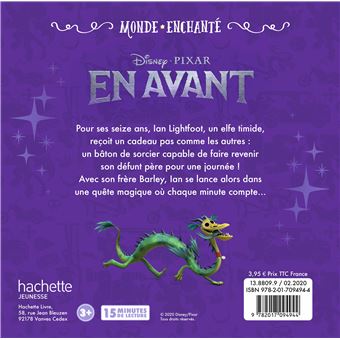 EN AVANT - Monde enchanté - Disney Pixar - L'histoire du film