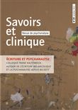 Savoirs et clinique 29 - Ecriture et psychanalyse