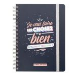 Agenda classique Mr. Wonderful Semainier 2019/2020 Je vais faire les choses bien