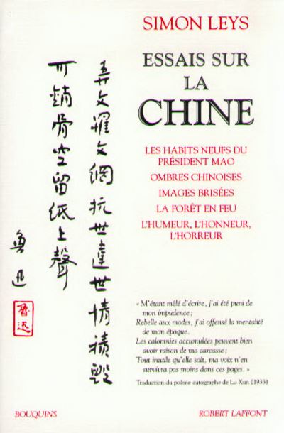 Essais sur la Chine - Simon Leys - broché
