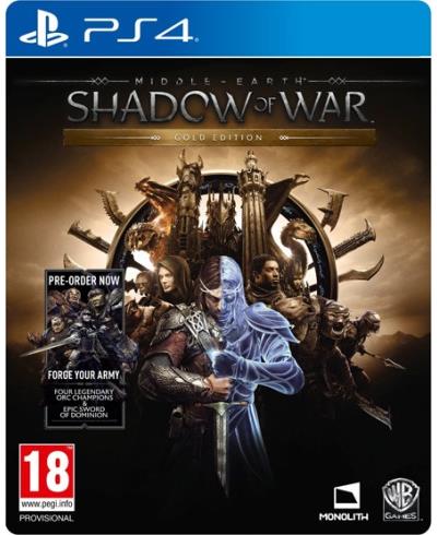 Shadow Of War Gold Mix Ps4
