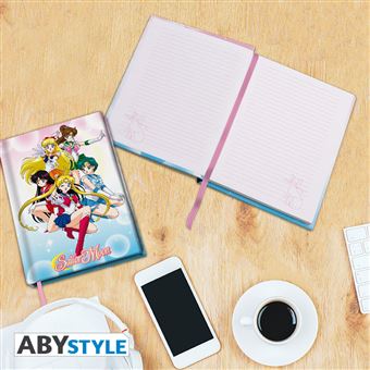 Cahier A5 Sailor Moon Sailor guerrières