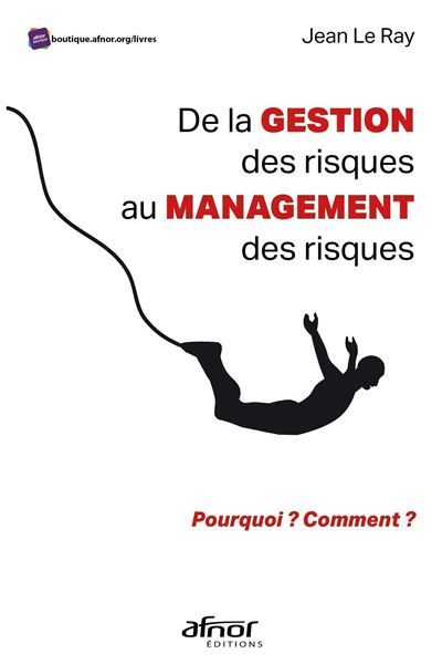 De la gestion des risques au management des risques Pourquoi ? Comment ...