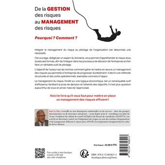 De la gestion des risques au management des risques