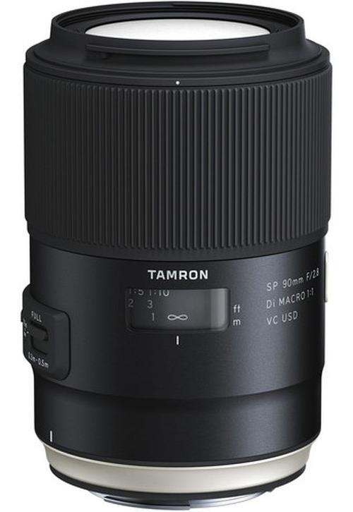 Tamron Sp F/2.8 Di Macro 1:1 Usd Objectif 90 Mm Pour Sony Appareil Photo Noir