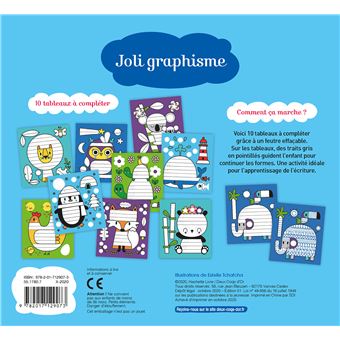 Joli graphisme - boîte avec acccessoires