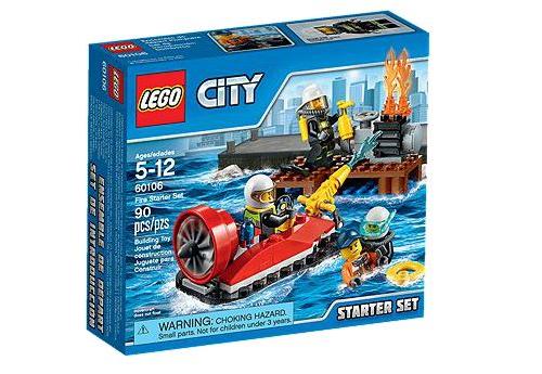 LEGO® City 60106 Ensemble de démarrage pompiers