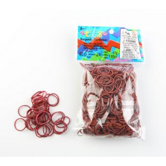 Recharge CRAZE Loops BAG 600 - 600 Élastiques En Silicone + 10 Fermoirs - Mélange Couleurs