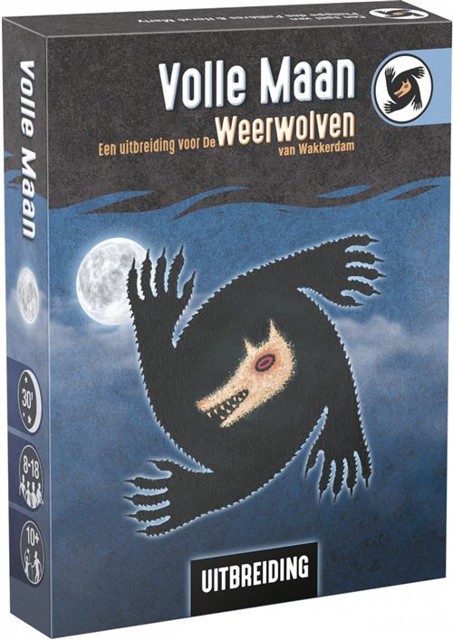 Jeux D'ambiance De Weerwolven van Wakkerdam Uitbreiding Volle Maan Asmodee