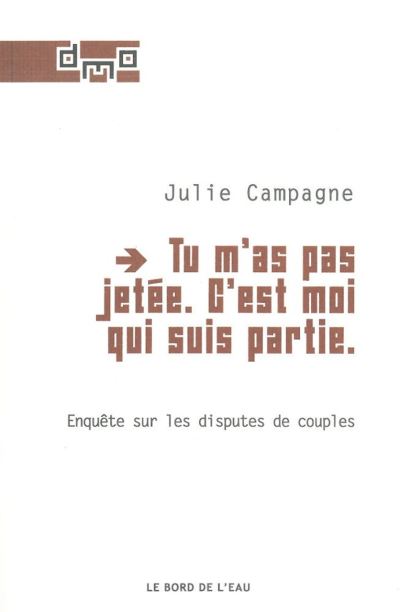 Tu m'as pas jetée, c'est moi qui suis partie