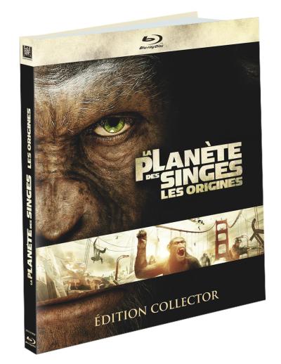 La planète des Singes : Les Origines - Blu-Ray - Digibook