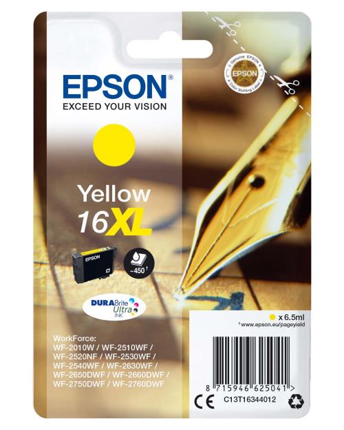 Cartouche d'encre Epson PLUME JAUNE XL