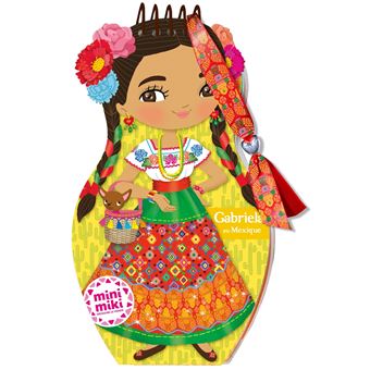 Minimiki - Carnet créatif - Gabriela au Mexique