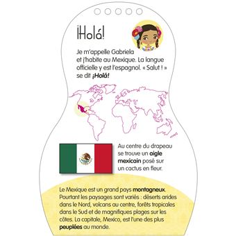 Minimiki - Carnet créatif - Gabriela au Mexique
