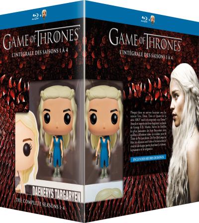 Coffret Game of Thrones Saisons 1 à 4 Blu-Ray