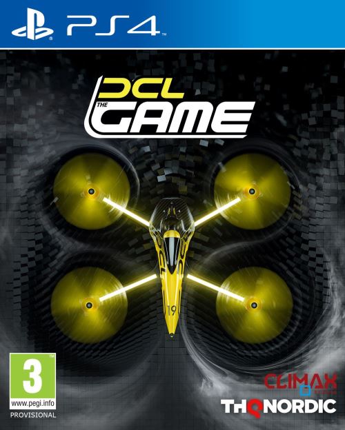 Pochette avant du jeu DCL - Drone Championship League PS4