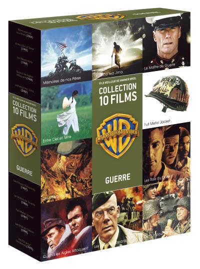 Coffret - 90 ans Warner - "Guerre" - 10 DVD