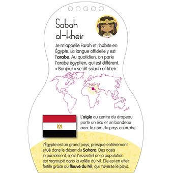 MINIMIKI - CARNET CRÉATIF - Farah en Egypte