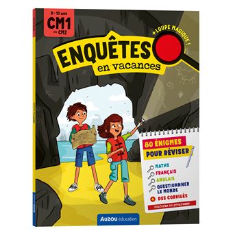 Enquêtes en vacances - du cm1 au cm2